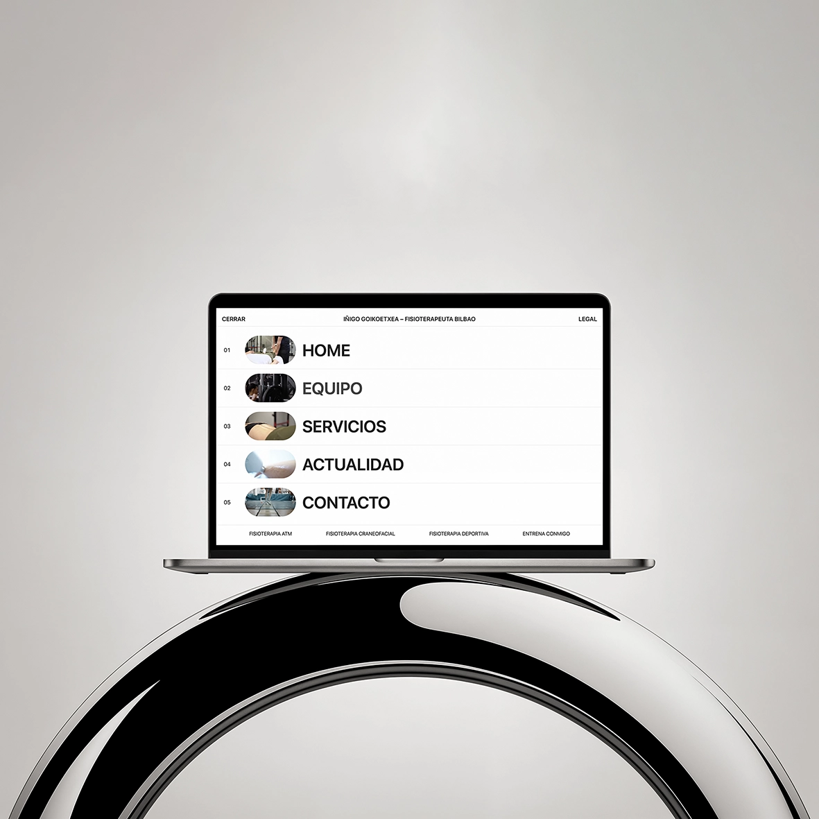 Сайт - Proyecto de diseño gráfico, fotografía o desarrollo web realizado por Kalambre Studio Bilbao